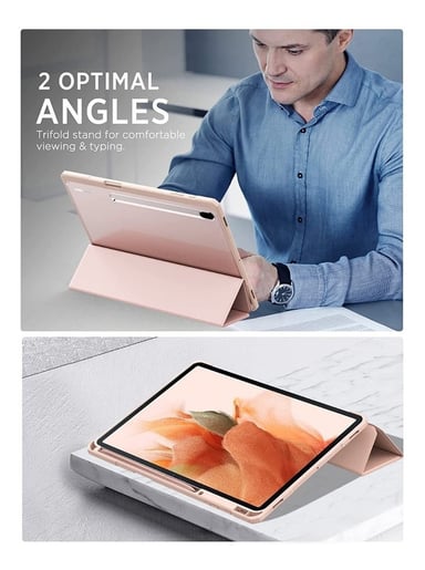 CASE GALAXY TAB S8 PLUS X806 X800 MOKO + PEN HOLDER - 3