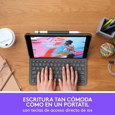 TECLADO LOGITECH SLIM FOLIO IPAD 10.2 7GEN A2197 A2198 - 6