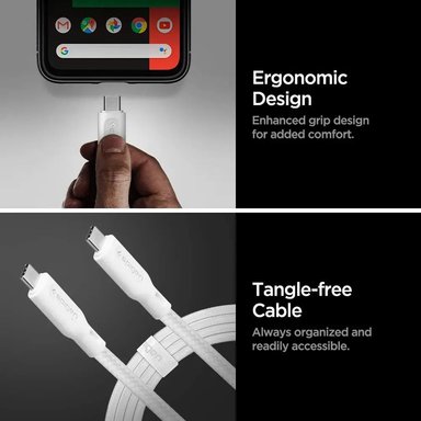 CABLE SPIGEN NYLON USB-C 1.5M PARA GALAXY S25 PLUS ULTRA - 2