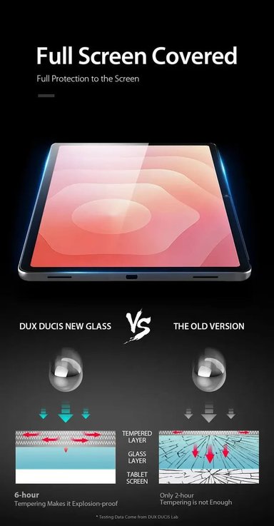 MICA GLASS DUX DUCIS 2PACK PARA GALAXY TAB S11 X730 X736 - 6