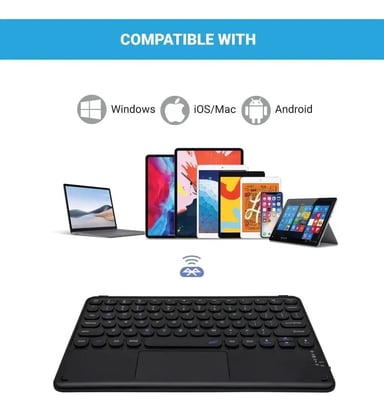 TECLADO PORTÁTIL TOUCHPAD PARA IPAD AIR 13 M4 CHIP (2026) A3461 A3462 A3464 - 4