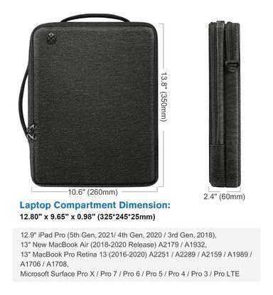 FUNDA FINTIE BAG PARA MACBOOK NEO 13 (2026) A3404 - 3