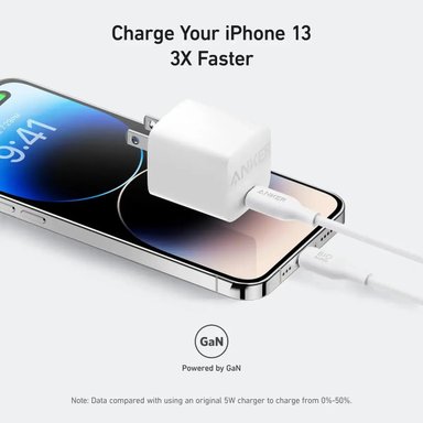 CARGADOR DE PARED ANKER 30W PARA IPHONE 17E (2026) - 6