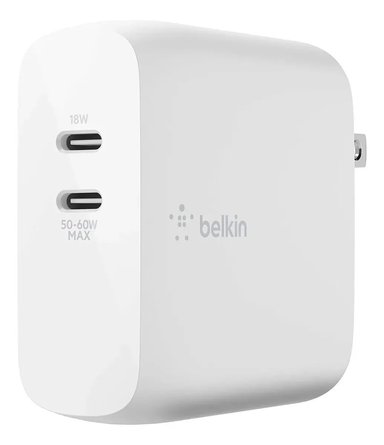 CARGADOR DE PARED BELKIN USB C 68W PARA MACBOOK NEO 13 (2026) A3404 - 6