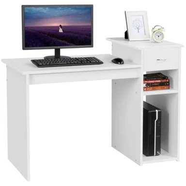 ESCRITORIO ALIMUEBLESJYL NEPAL 102 CM BLANCO PARA PC - 2