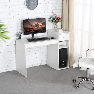 ESCRITORIO ALIMUEBLESJYL NEPAL 102 CM BLANCO PARA PC - 3
