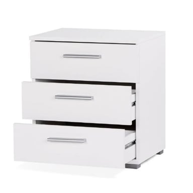 MESA DE NOCHE VOLER COLOR BLANCO 50CM - 5
