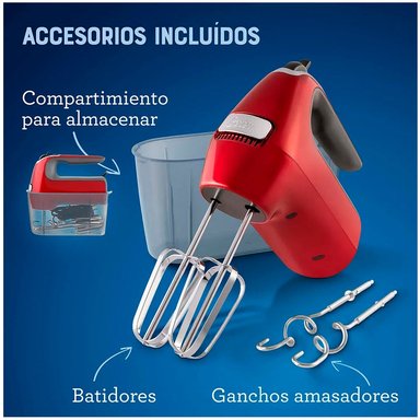BATIDORA DE MANO OSTER FPSTHM360R 7 VELOCIDADES - 3