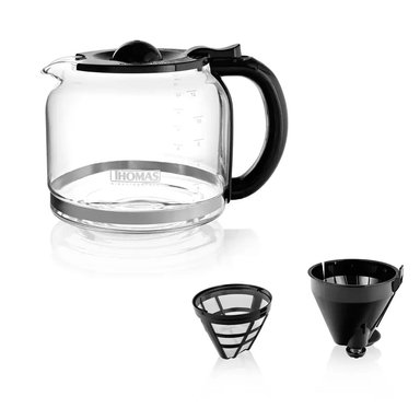 CAFETERA DIGITAL PROGRAMABLE THOMAS 12 TAZAS TH-141DI - 5