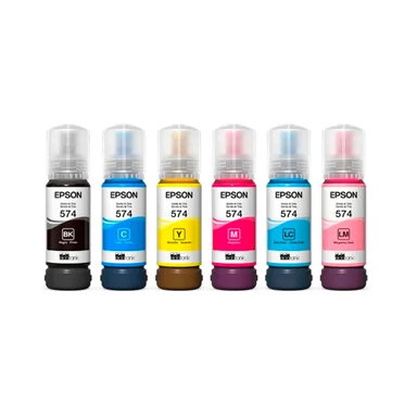 KIT TINTA EPSON T574 PARA L8050 L18050 - 1