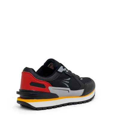 ZAPATILLAS RUNNING HOMBRE APOLO AH22-95 BLACK RED - 3