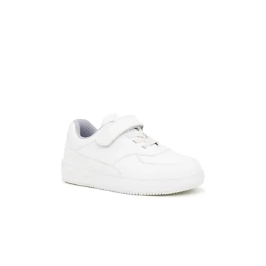 ZAPATILLAS ESCOLARES UNISEX PAR&SS URBANAS BLANCO CUERO JA24-CG818N - 1