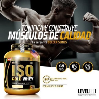 ISO GOLD WHEY 3 KILOS (CHOCOLATE) + 15 BOTELLITAS QUEMADORES XB + 1 SHAKER - 3