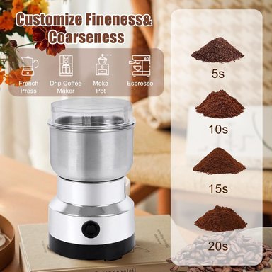 MOLINO DE CAFÉ IMPORTADO GRANOS ESPECIAS ELECTRICO PORTATIL - 4