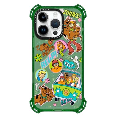 CASE BUMPER IPHONE 14 PRO ¡SCOOBY DOOBIE DOOOO! VERDE - 1