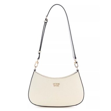 CARTERA GUESS MUJER LYNDI MINI TOP ZIP SHOULDER BAG BEIGE - 1