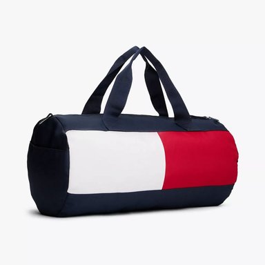 BOLSO DEPORTIVO TOMMY HILFIGER COLORBLOCK FLAG LOGO DUFFLE BAG AZUL ROJO HOMBRE - 2