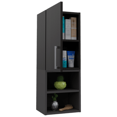 MUEBLE TUHOME MADRID NEGRO AUXILIAR - 3