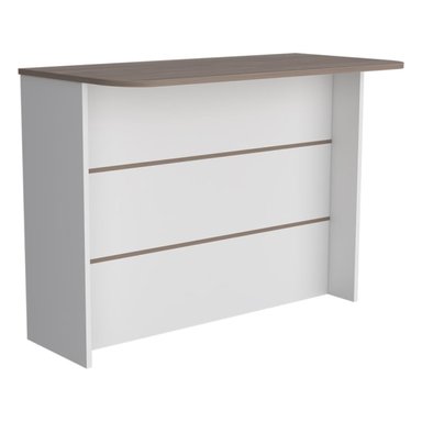 BARRA AUXILIAR TUHOME FENDI DE COCINA - BLANCO MARQUEZ / CASTAÑO - 2