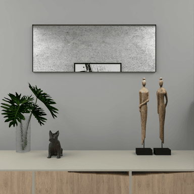 ESPEJO TUHOME GALENA RECTANGULAR NEGRO - 5