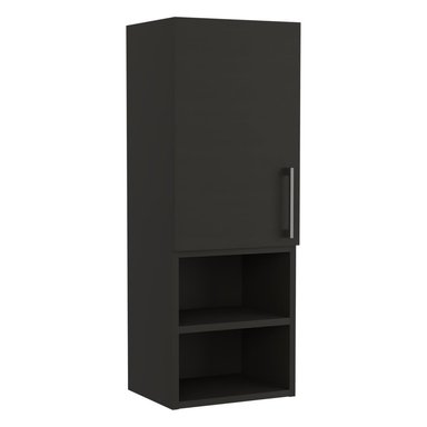 MUEBLE AUXILIAR DE BAÑO BARCELONA 1 PUERTA - WENGUE - 2
