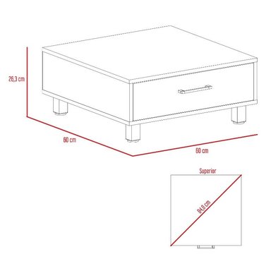 SET TUHOME BEIJING PANEL TV55 + MESA DE CENTRO WENGUE - 6