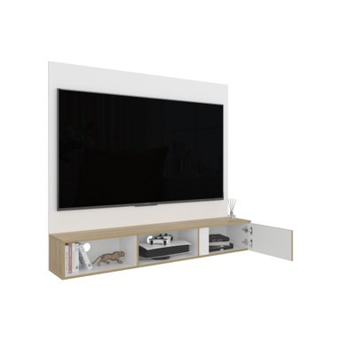 PANEL TV 65' DASSEL 1 PUERTA BLANCO Y FRESNO - 3