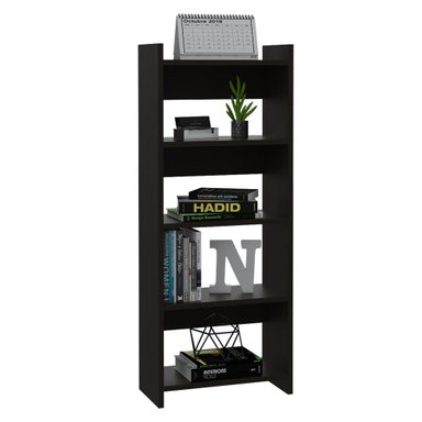 SET ESCRITORIO Y BIBLIOTECA 4 NIVELES OFFICE W-80 WENGUE - 4