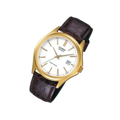 MTP-1183 | RELOJ CASIO HOMBRE DE CUERO DORADO | CAS-110 - 2