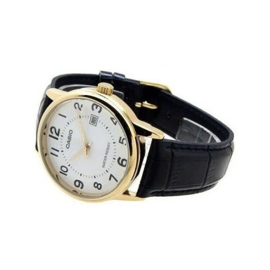 MTP-V002 | RELOJ CASIO PARA HOMBRE DE CUERO NEGRO | CAS-121 - 2