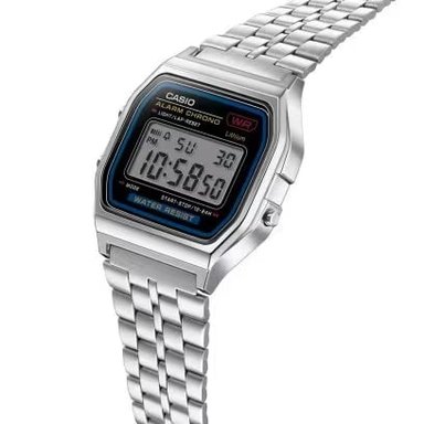 A159W | RELOJ VINTAGE CASIO PARA HOMBRE DE ACERO PLATEADO | CAS-143 - 2