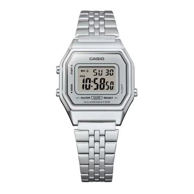 LA680W | RELOJ CASIO PARA MUJER DE ACERO PLATEADO | CAS-154 - 1