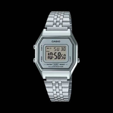 LA680W | RELOJ CASIO PARA MUJER DE ACERO PLATEADO | CAS-154 - 3