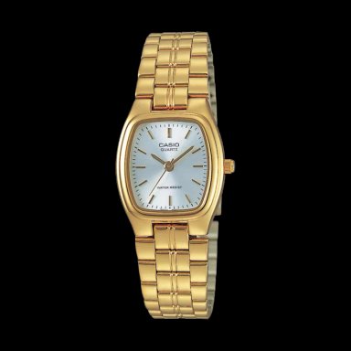 LTP-1169 | RELOJ CASIO PARA MUJER DE ACERO DORADO | CAS-161 - 1