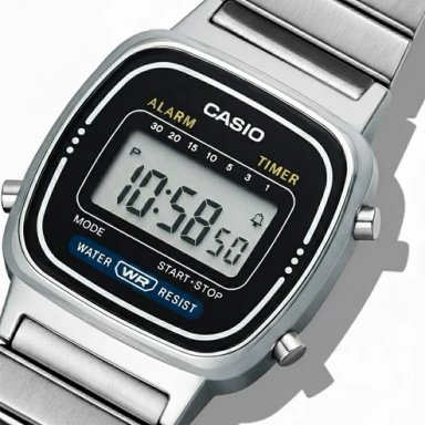 LA-670 | RELOJ CASIO VINTAGE PARA MUJER DE ACERO | CAS-45 - 2