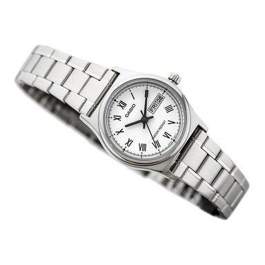 LTP-V006 | RELOJ CASIO PARA MUJER DE ACERO PLATEADO | CAS-156 - 1