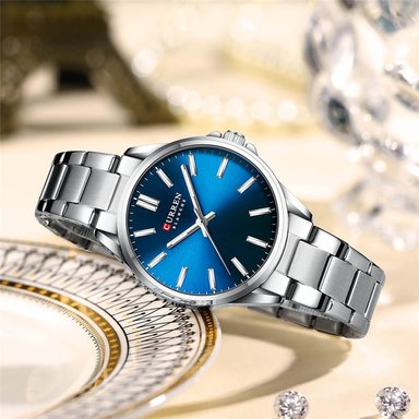 RELOJ CURREN P ELEGANTE PLATEADO | CUR-108 - 3