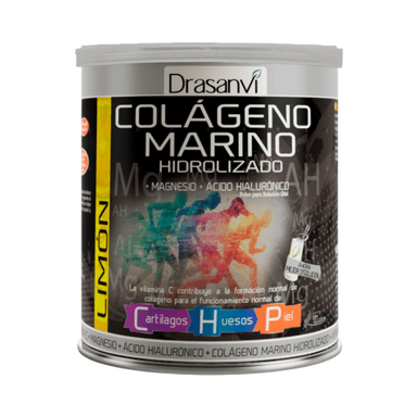 COLÁGENO MARINO HIDROLIZADO MAGNESIO SABOR LIMÓN 300 GR - 1
