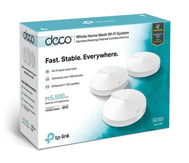 DECO M5 3 PACK TP-LINK SISTEMA WIFI 5 GHZ 2,4 GHZ DUAL BAND AC1300 - 1