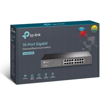 TL-SG1016D SWITCH DE 16 PUERTOS GIGABIT PARA ESCRITORIO / MONTAJE EN RACK - 1