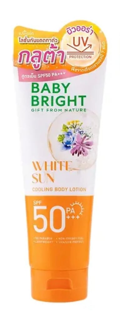 BLOQUEADOR LOCIÓN CORPORAL BABY BRIGHT WHITE SUN SPF50 PA+++ - 4