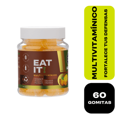 EAT IT! MULTIVITAMÍNICO 60 GOMITAS - 1
