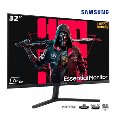 MONITOR SAMSUNG LS32B300NWNXGO – 32' FHD VA 75HZ 8MS FREESYNC - 4