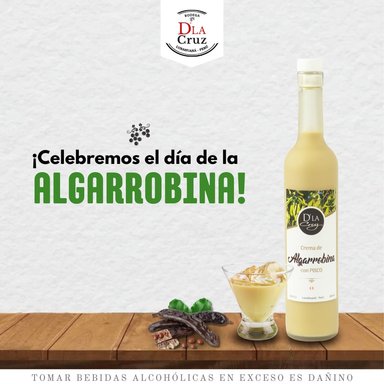 CREMA PISCO BODEGA D'LA CRUZ CAJA 500 ML 12 ALGARROBINA - 2