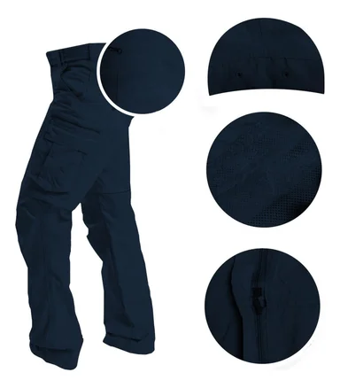 PANTALON TREKKING DESMONTABLE HOMBRE SECADO RAPIDO - 1
