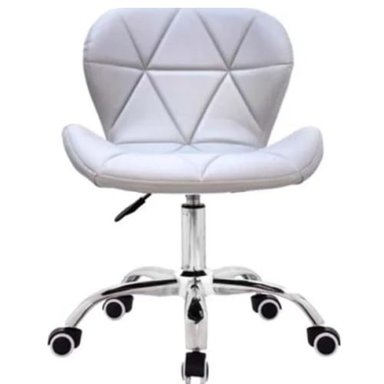 SILLA MARIPOSA BLANCA GIRATORIA RODANTE - GRUPOKAVA - 4