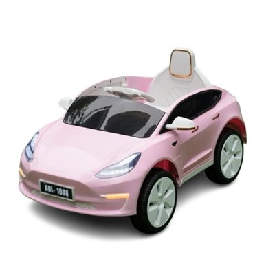 CARRO A BATERÍA PRINCESS ROSADO NIÑAS 12V - 1