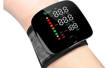 TENSIÓMETRO DIGITAL MEDIDOR DE PRESIÓN ARTERIAL RECARGABLE PANTALLA LED - 2