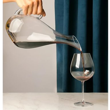 DECANTADOR DE VINO INCLINADO JARRA DE 1 LITRO - 2