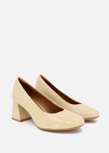 ZAPATOS CASUALES MUJER USAFLEX CUERO VAINILLA SCARPIN USA AJ0502003 - 2